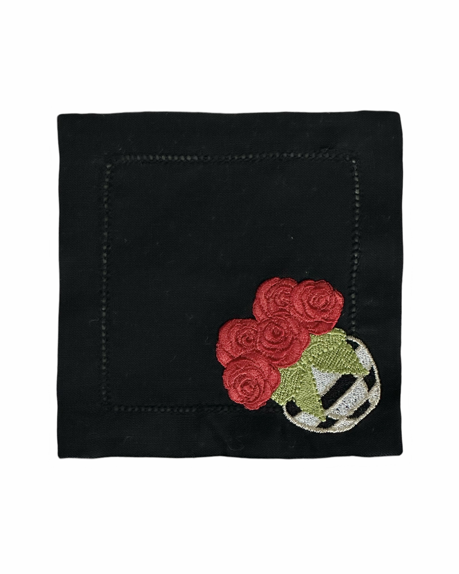 SİYAH DAMA MODEL KOKTEYL PEÇETE