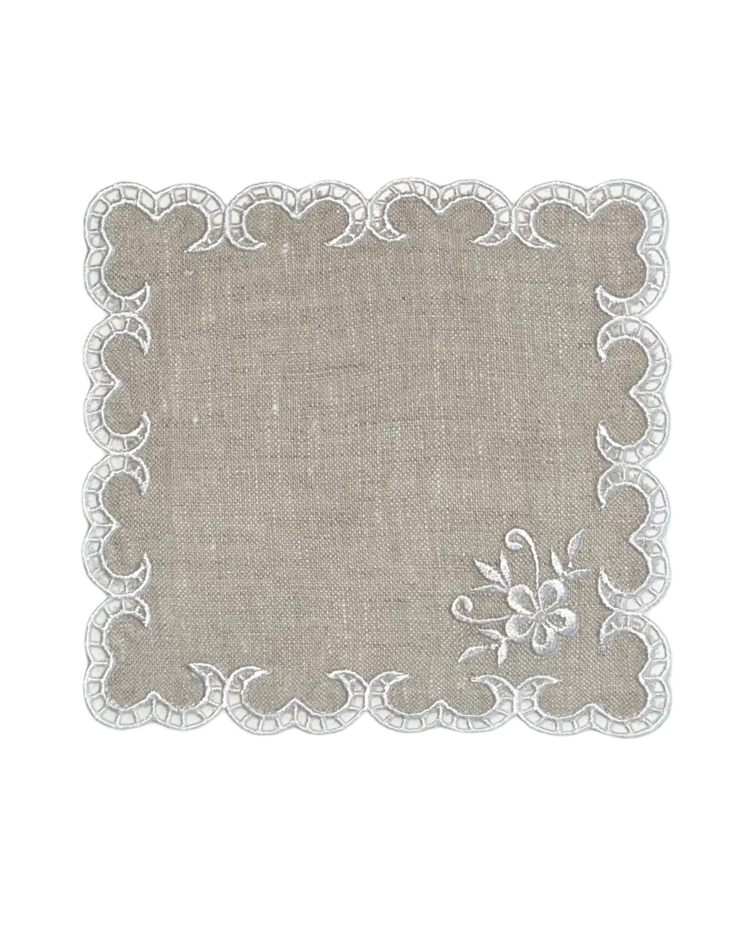 Bianca Serisi Bej-Beyaz Kokteyl Peçete