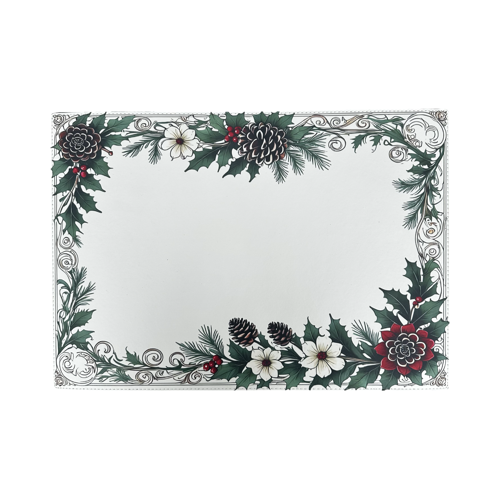 Poinsettia Serisi Deri Amerikan Servis