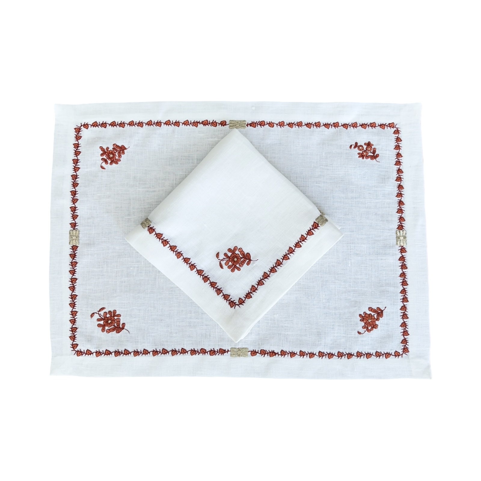 HEREND MODEL SERVİS PEÇETESİ TURUNCU