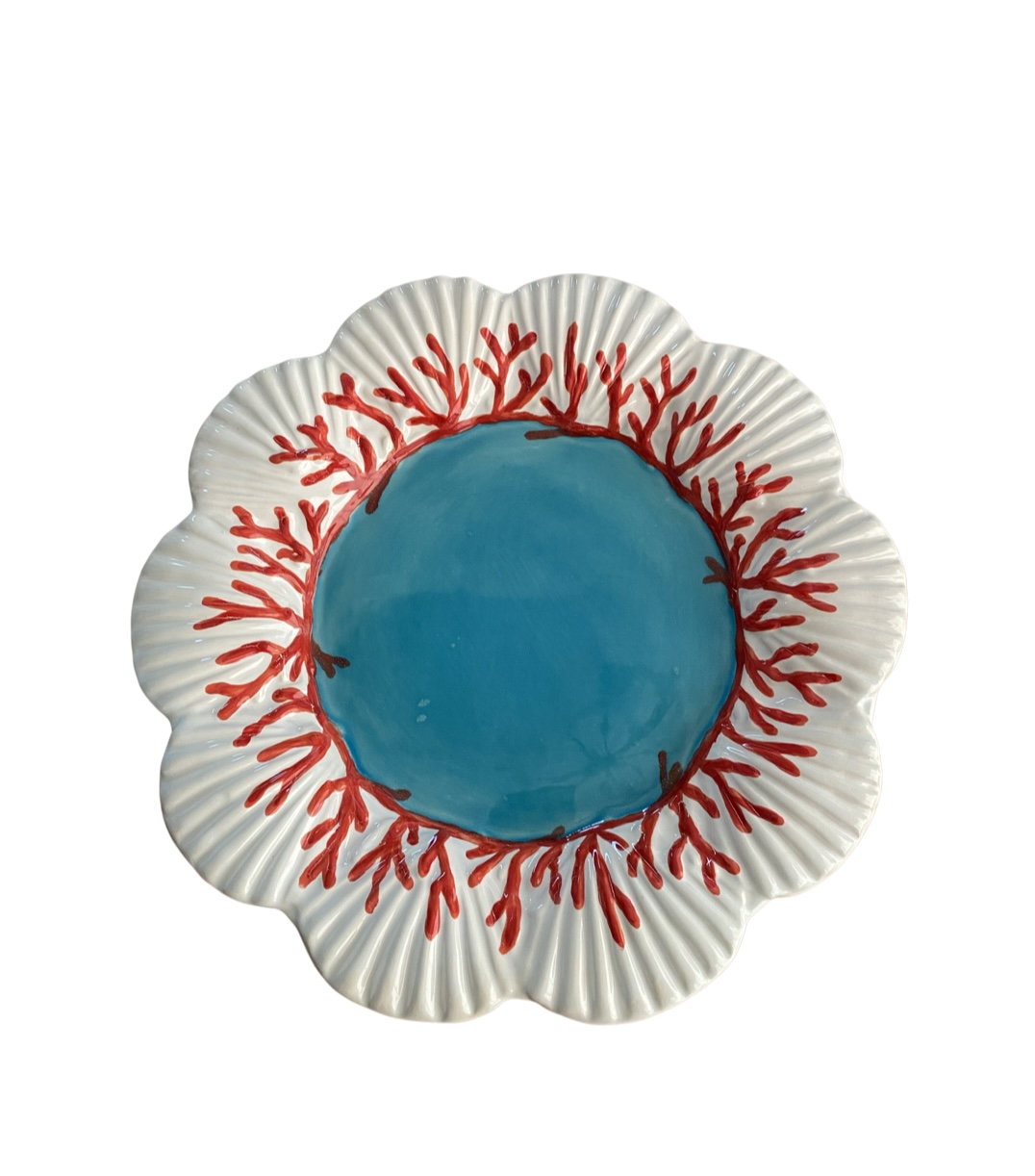 CORAL AQUA DESENLİ SERVİS TABAĞI