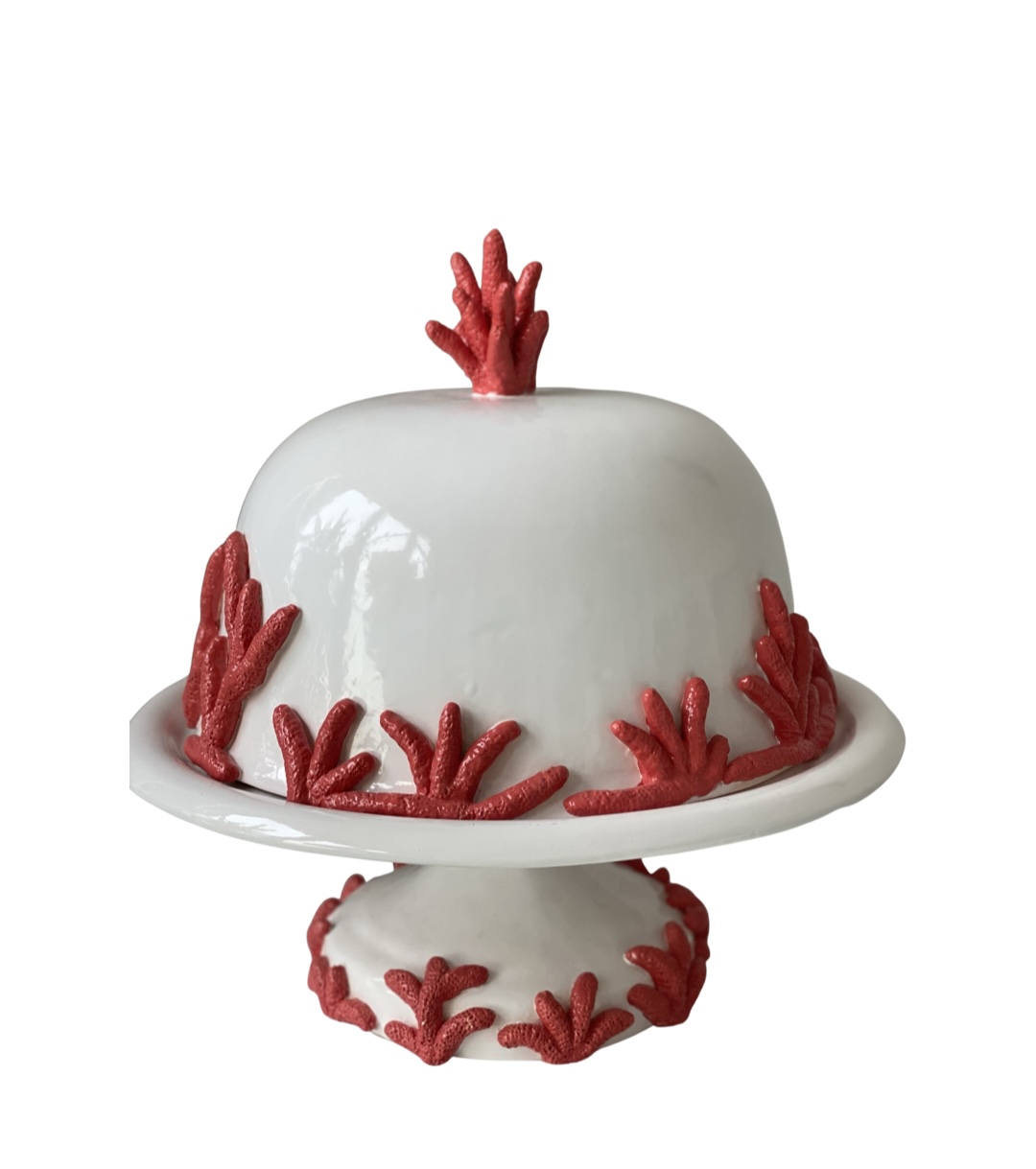 CORAL KAPAKLI BÜYÜK KEK STANDI