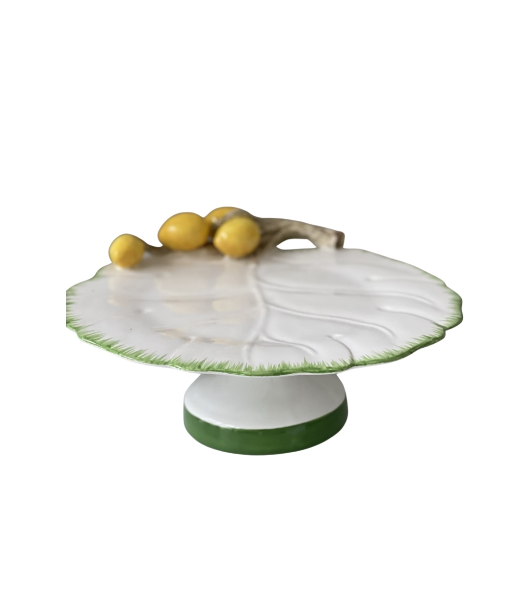 LEMON MOTİFLİ AYAKLI KEK STANDI