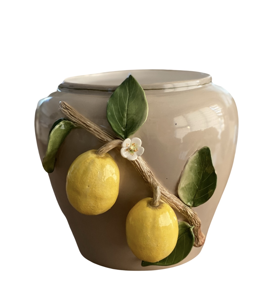 LEMON VASE BEGIE