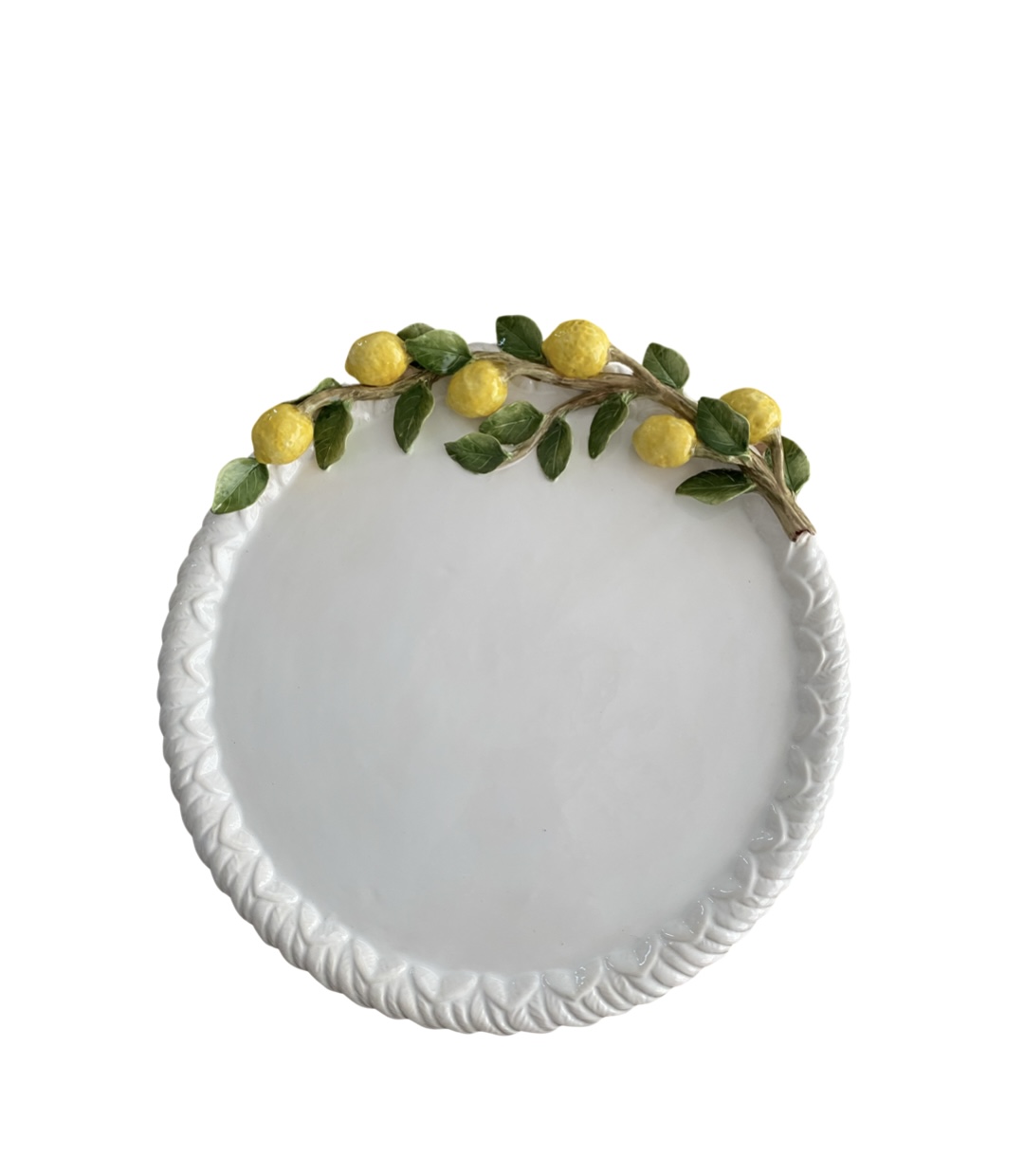 LEMON SERİSİ AYAKLI YUVARLAK TEPSİ