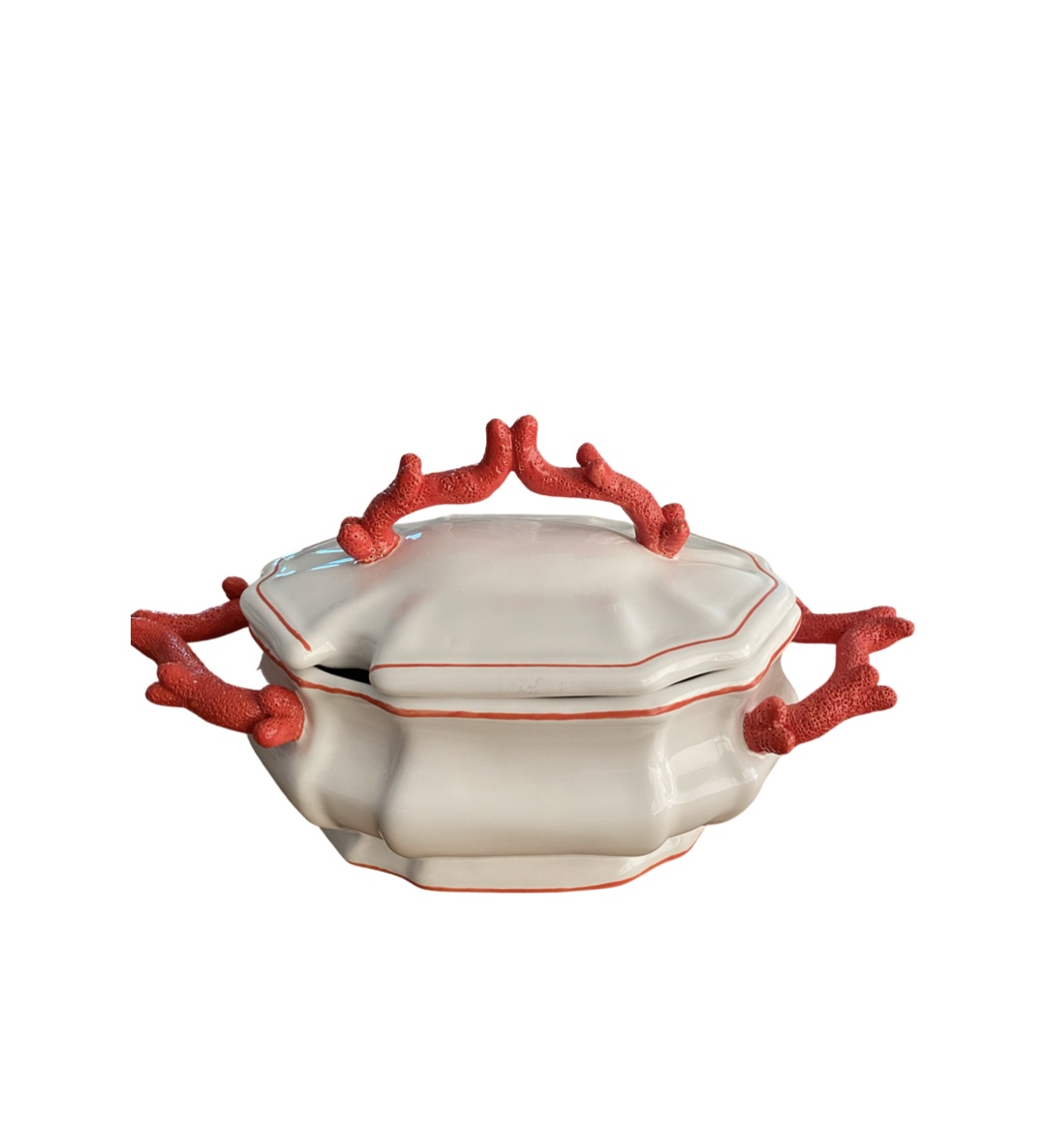 CORAL KAPAKLI ORTA ÇORBA TASI 