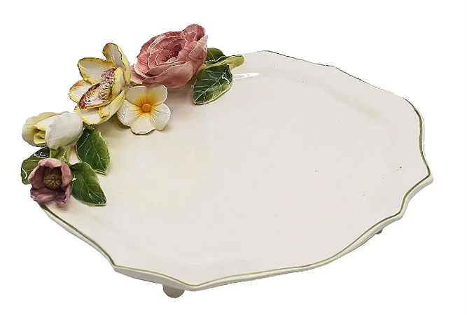 ROSES ORTA YUVARLAK SERVİS TABAĞI 