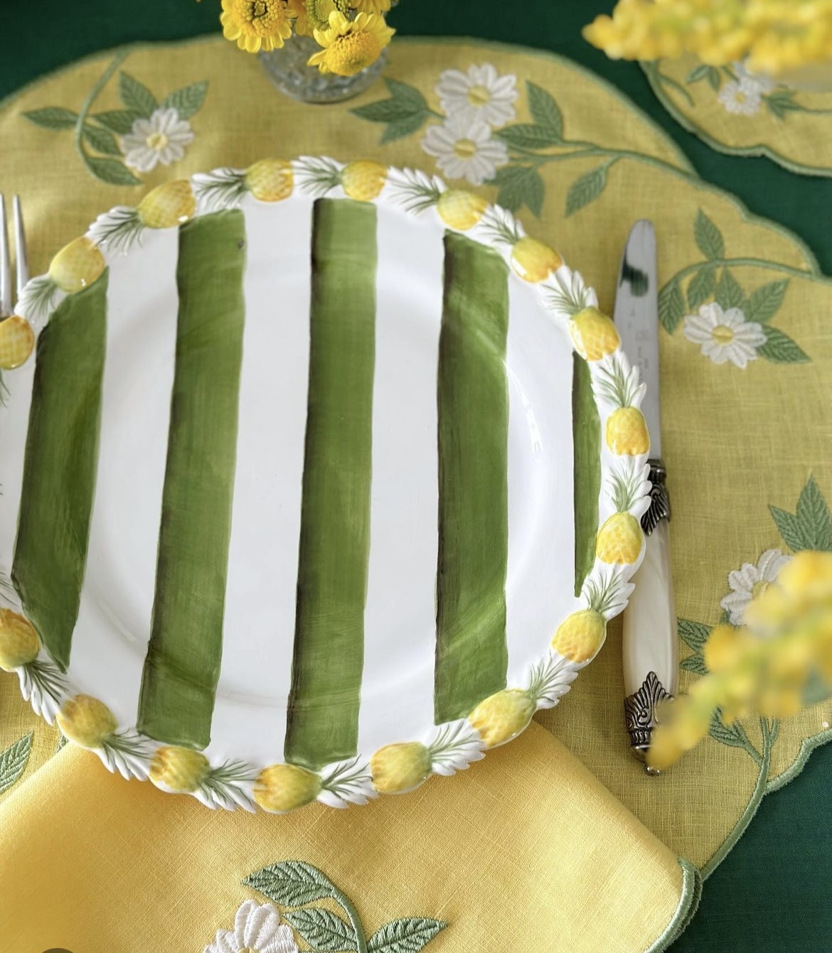 Papatya Model Amerikan Servis