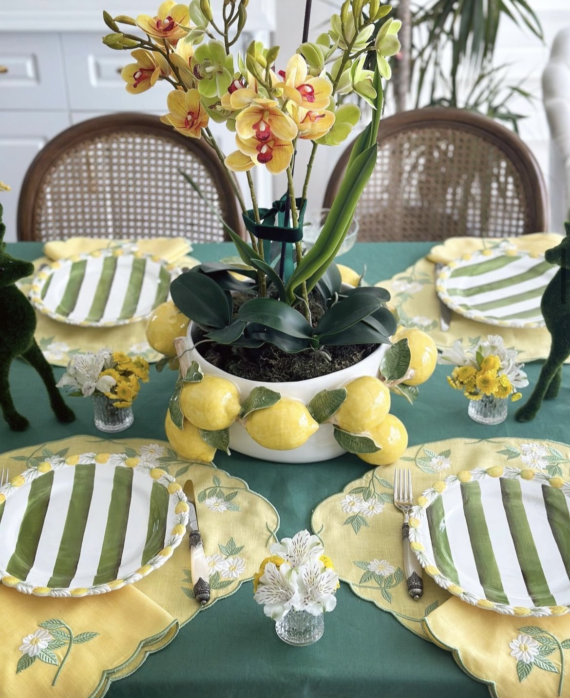 Papatya Model Servis Peçetesi