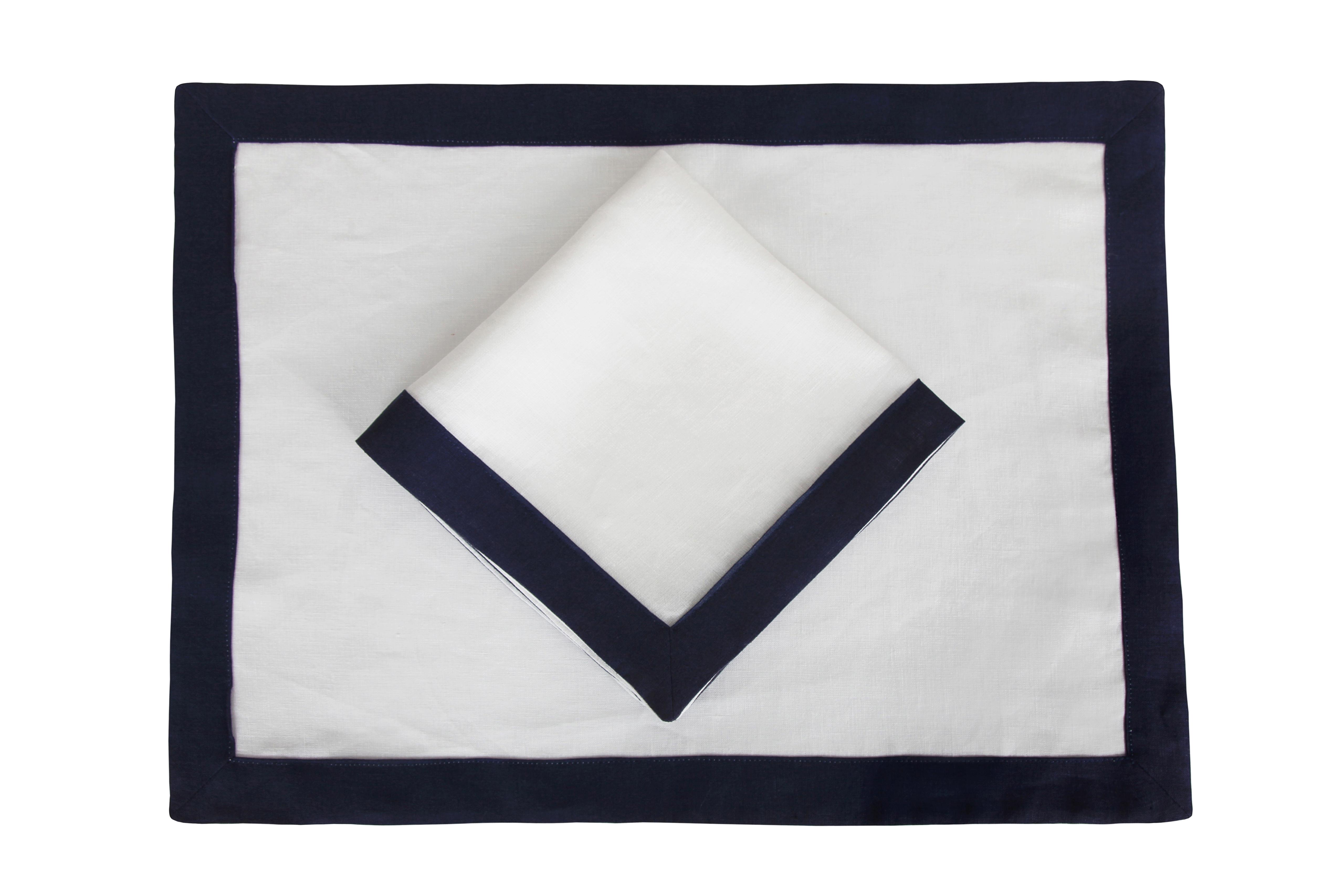 NOBLE SERVİS PEÇETESİ LACİVERT ŞERİTLİ