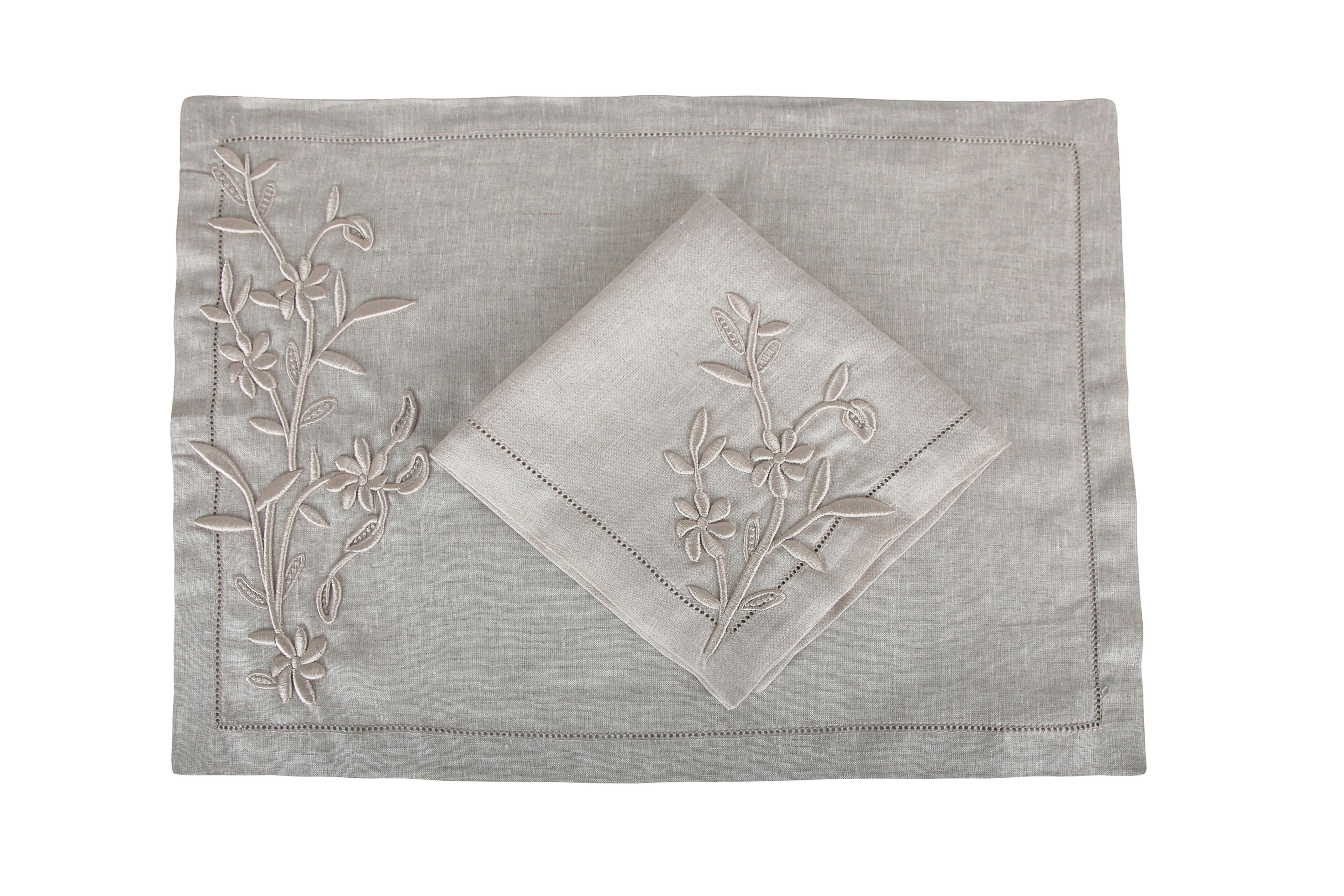 Rölyef Serisi Bej Servis Peçetesi