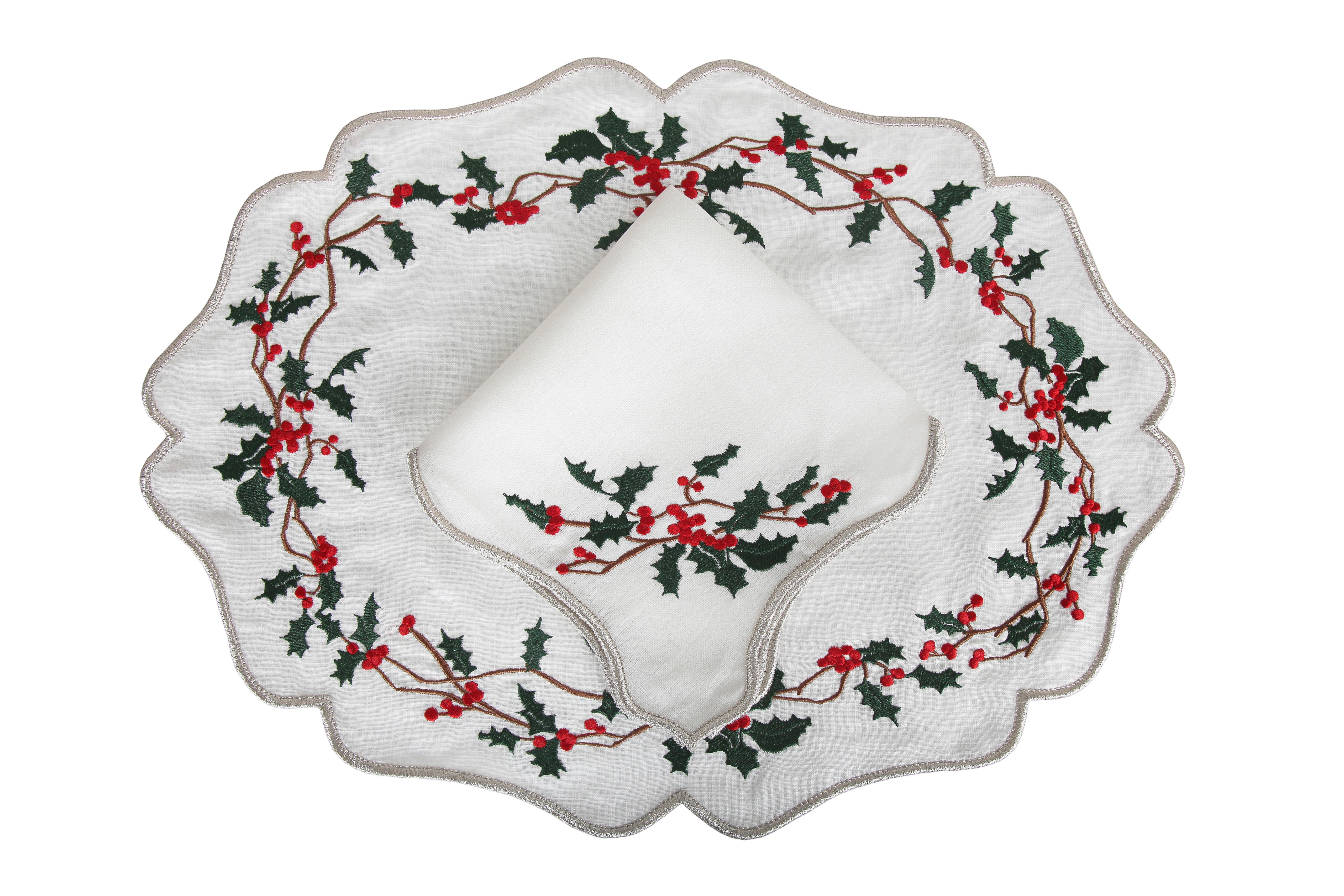 Celebration Serisi Silver Servis Peçetesi